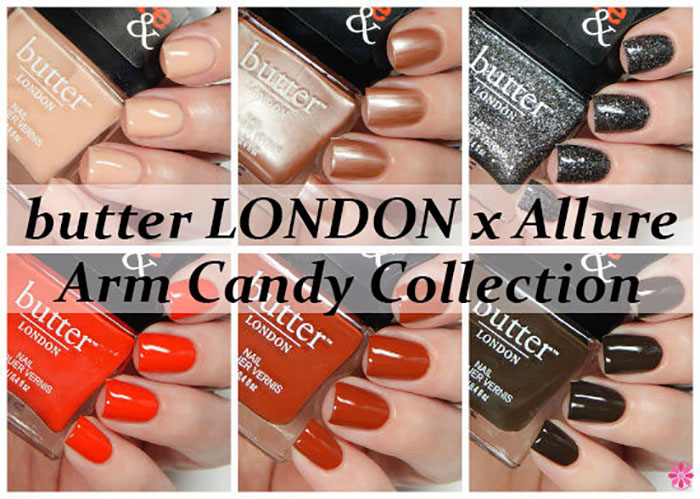 butter LONDON x Allure Arm Candy Collection Swatches, Review & Giveaway - Cosmetic Sanctuary