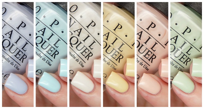 Opi Gel Color Chart 2016