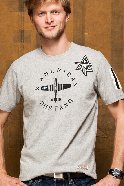 north american aviation t shirt
