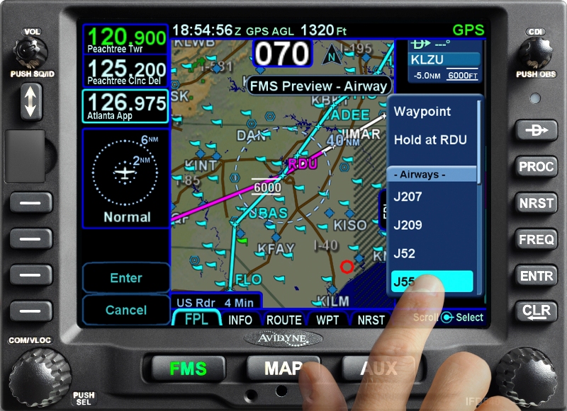 AVIDYNE IFD540 Touch Screen FMS/GPS/NAV/COM | Gulf Coast Avionics