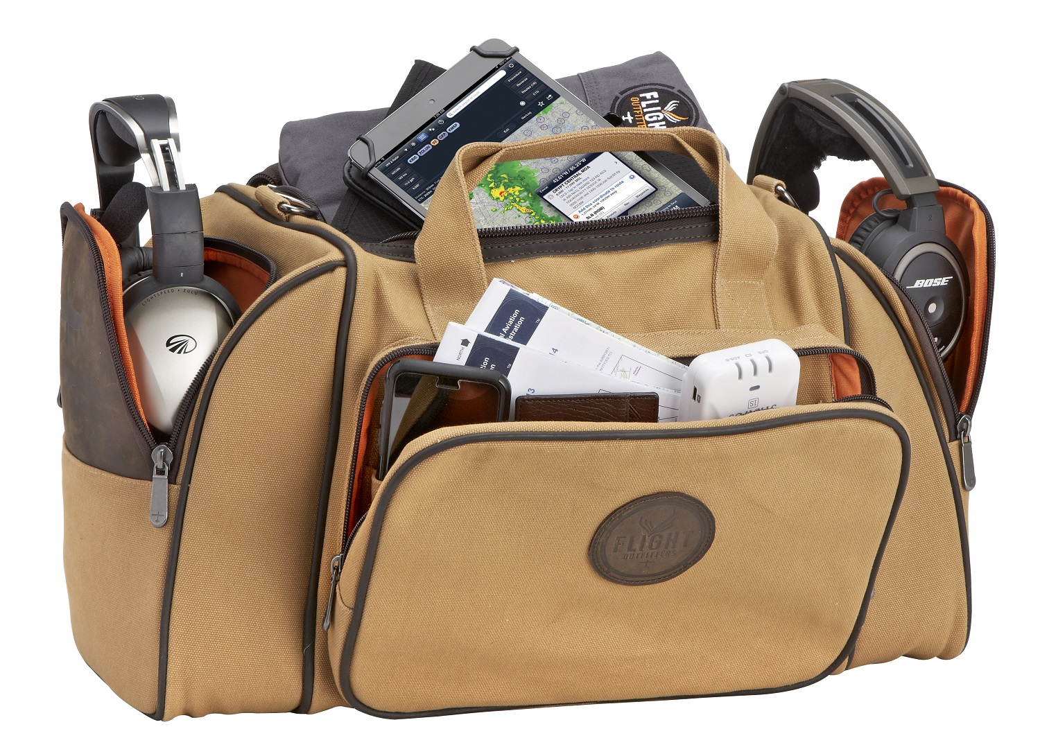 FLIGHT OUTFITTERS Bush Pilot Flight Bag Gulf Coast Avionics