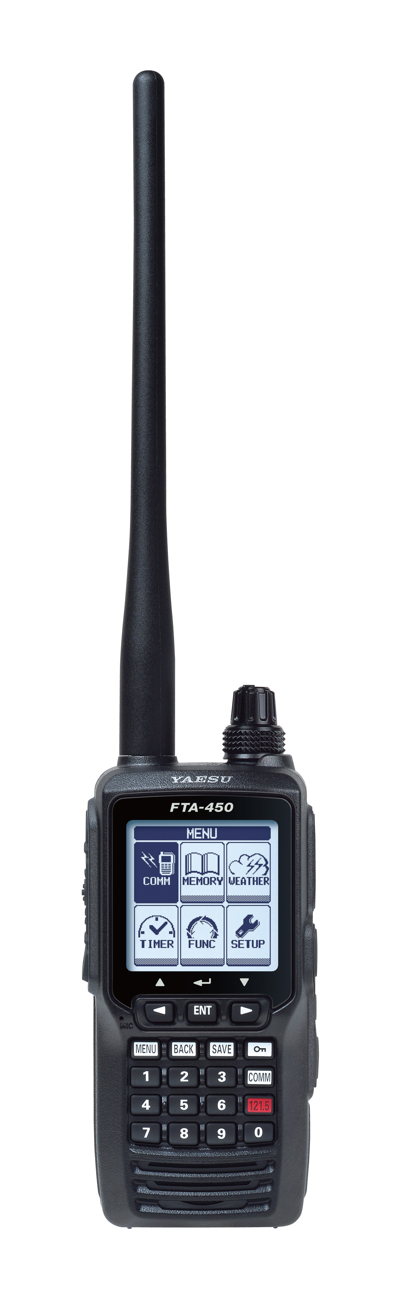 YAESU FTA450L AIR BAND TRANSCEIVER Gulf Coast Avionics