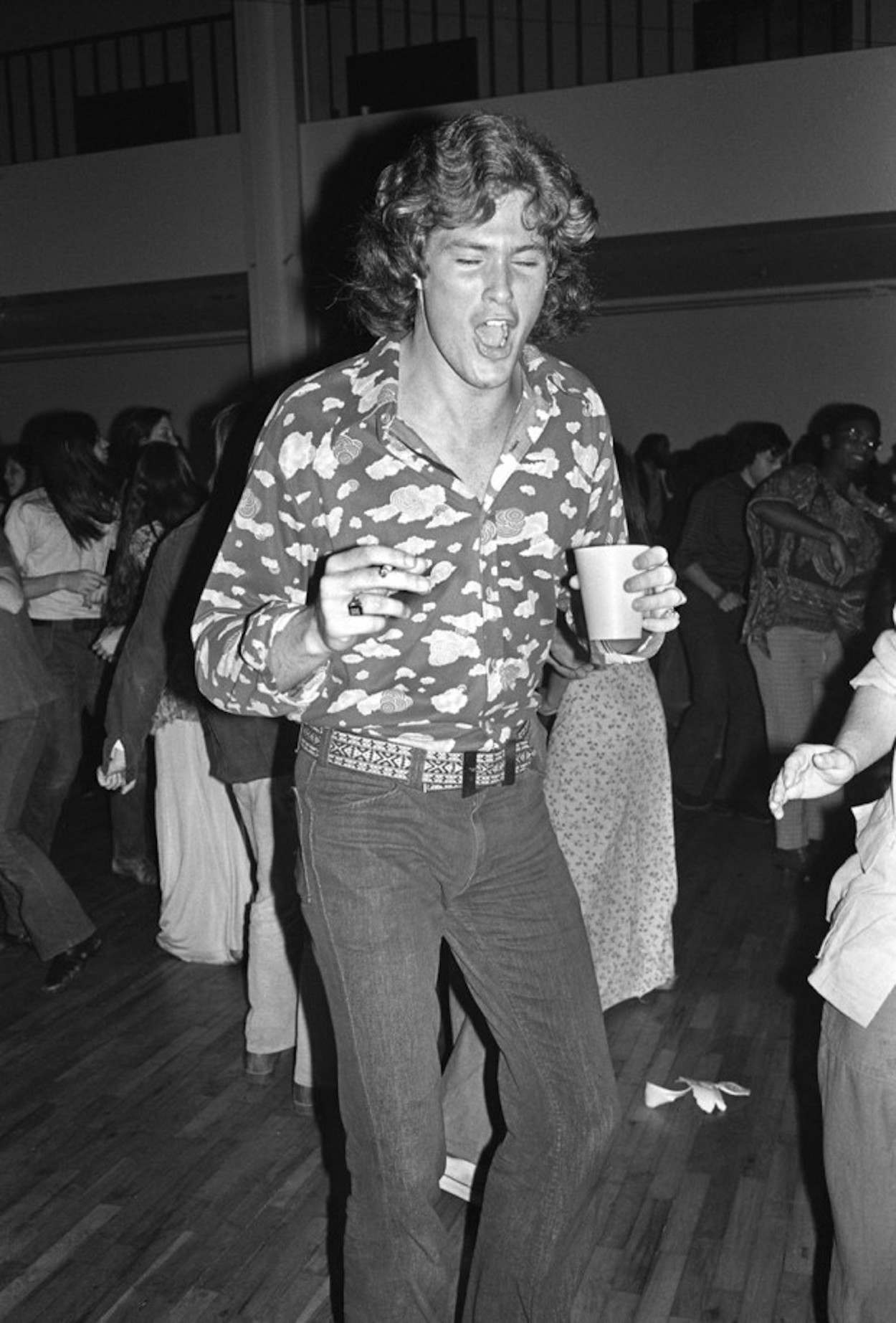 David Hasselhoff Partying - Iconic Historical Photos
