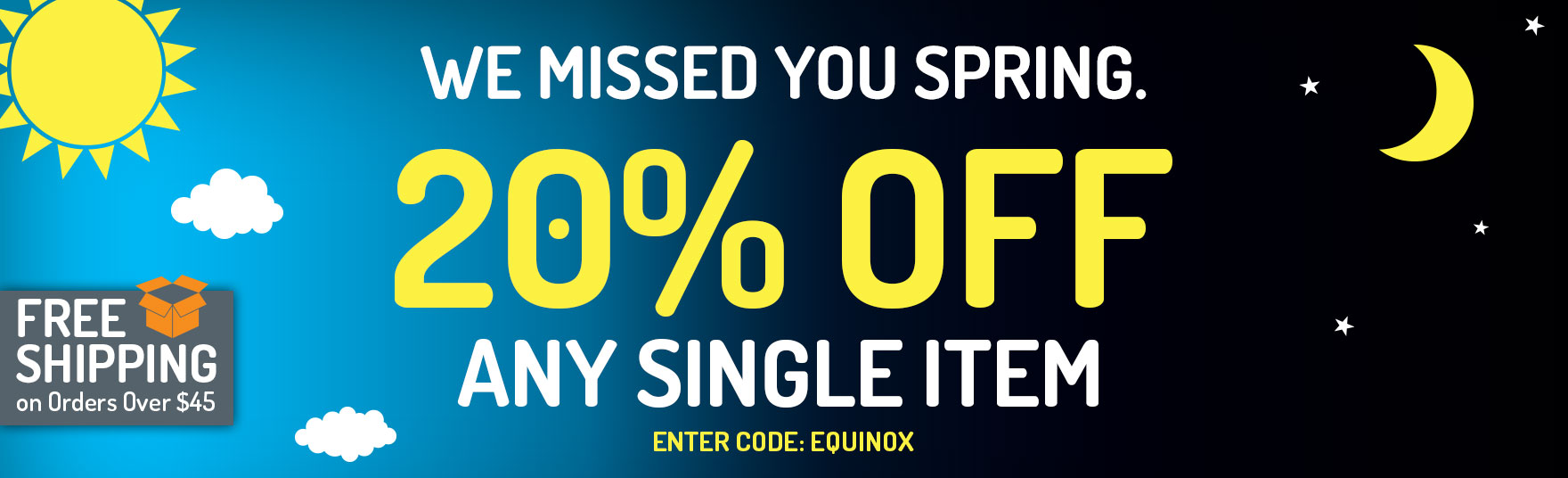 20% Off Any Single Item