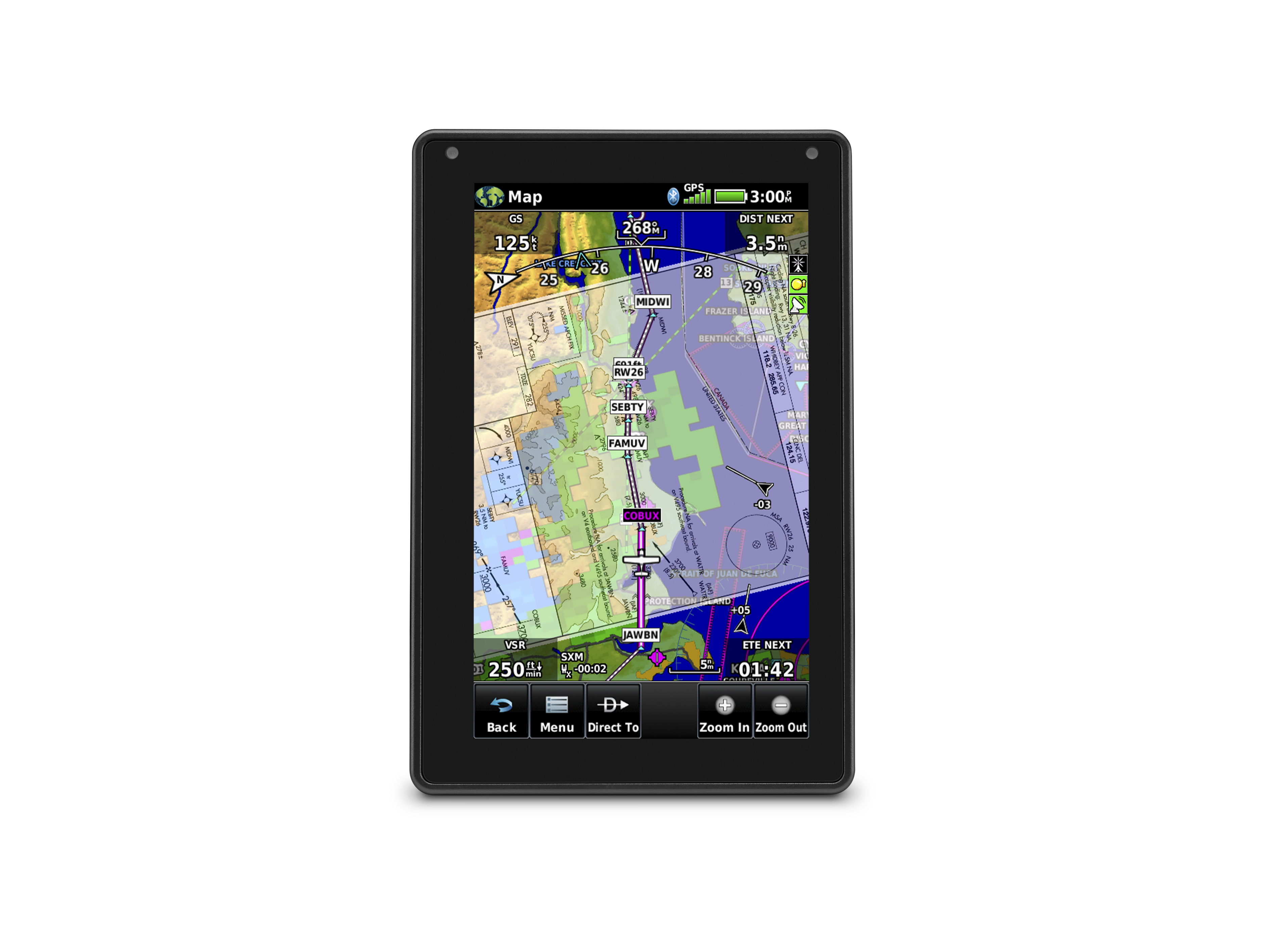GARMIN Aera 760 Portable Aviation Navigator | Pacific Coast Avionics