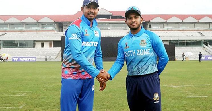 ইন্ডিপেন্ডেন্স কাপ: ফাইনালে দক্ষিণাঞ্চলকে ব্যাটিংয়ে পাঠাল মধ্যাঞ্চল
