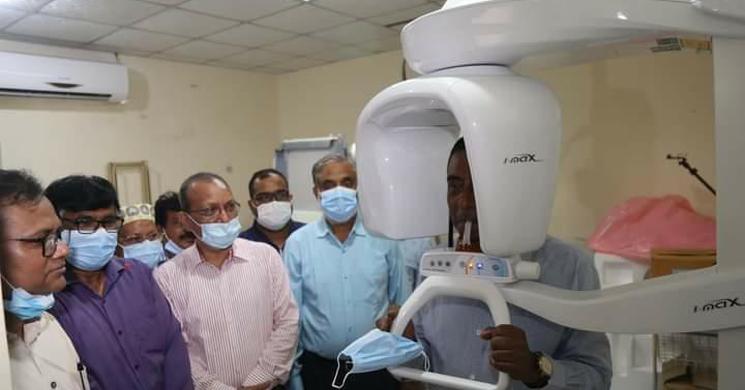 রাবিতে রোগ নির্ণয়ে অত্যাধুনিক সাতটি যন্ত্র উদ্বোধন