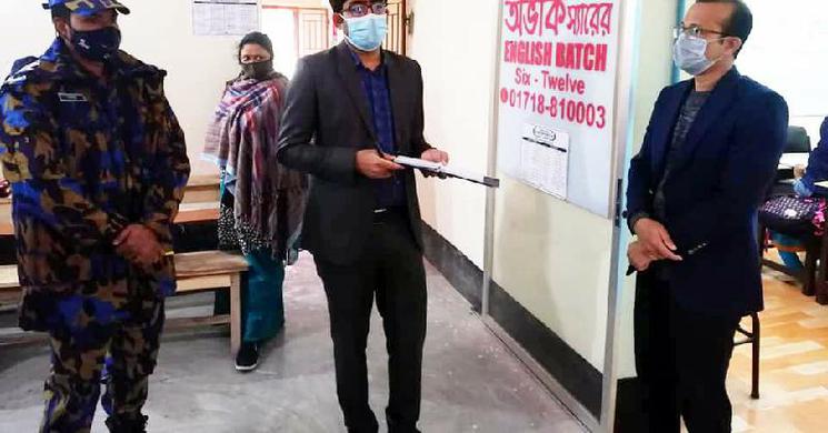 করোনা রোধে খুলনায় কোচিংসেন্টারে অভিযান, ১০ মামলা