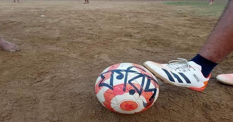 শাবিতে উপাচার্য বিরোধী ব্যতিক্রমী ফুটবল টুর্নামেন্ট