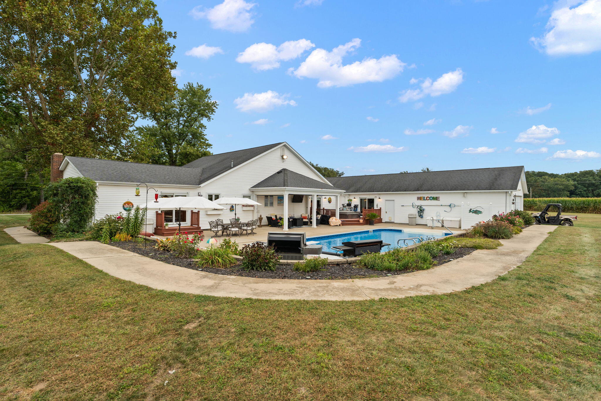 1705 E Lake Kenoyer Road, Brook, IN 47922; Image #54