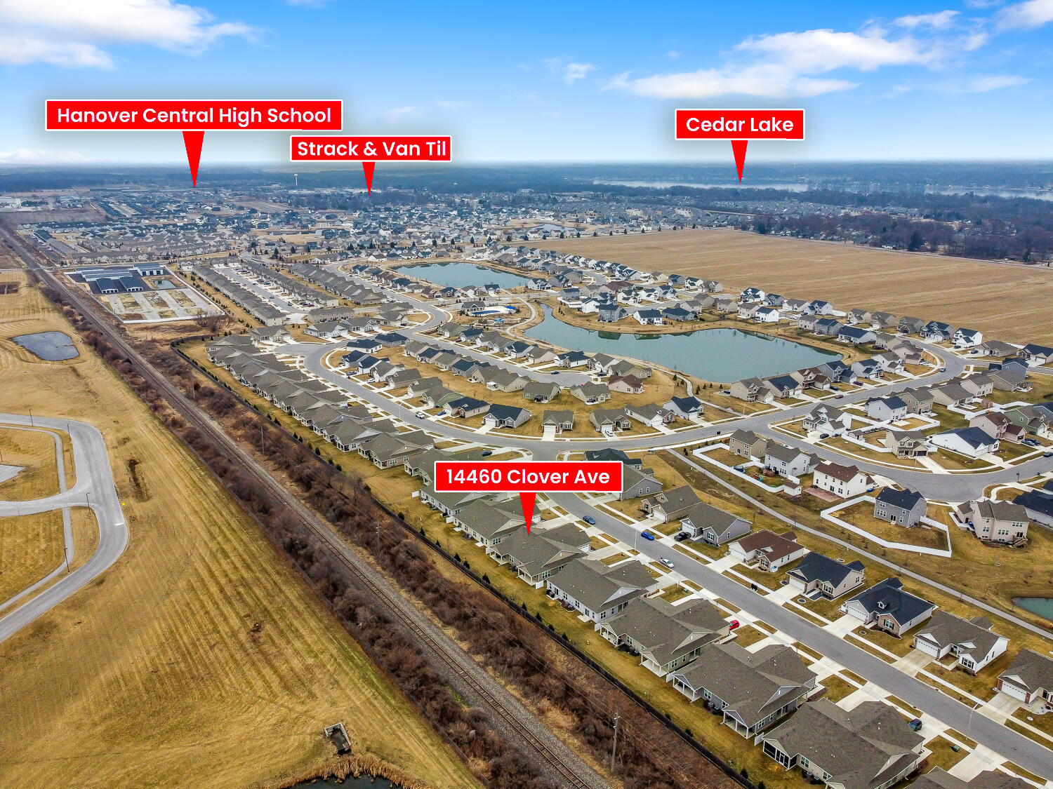 14460 Clover Avenue, Cedar Lake, IN 46303; Image #17