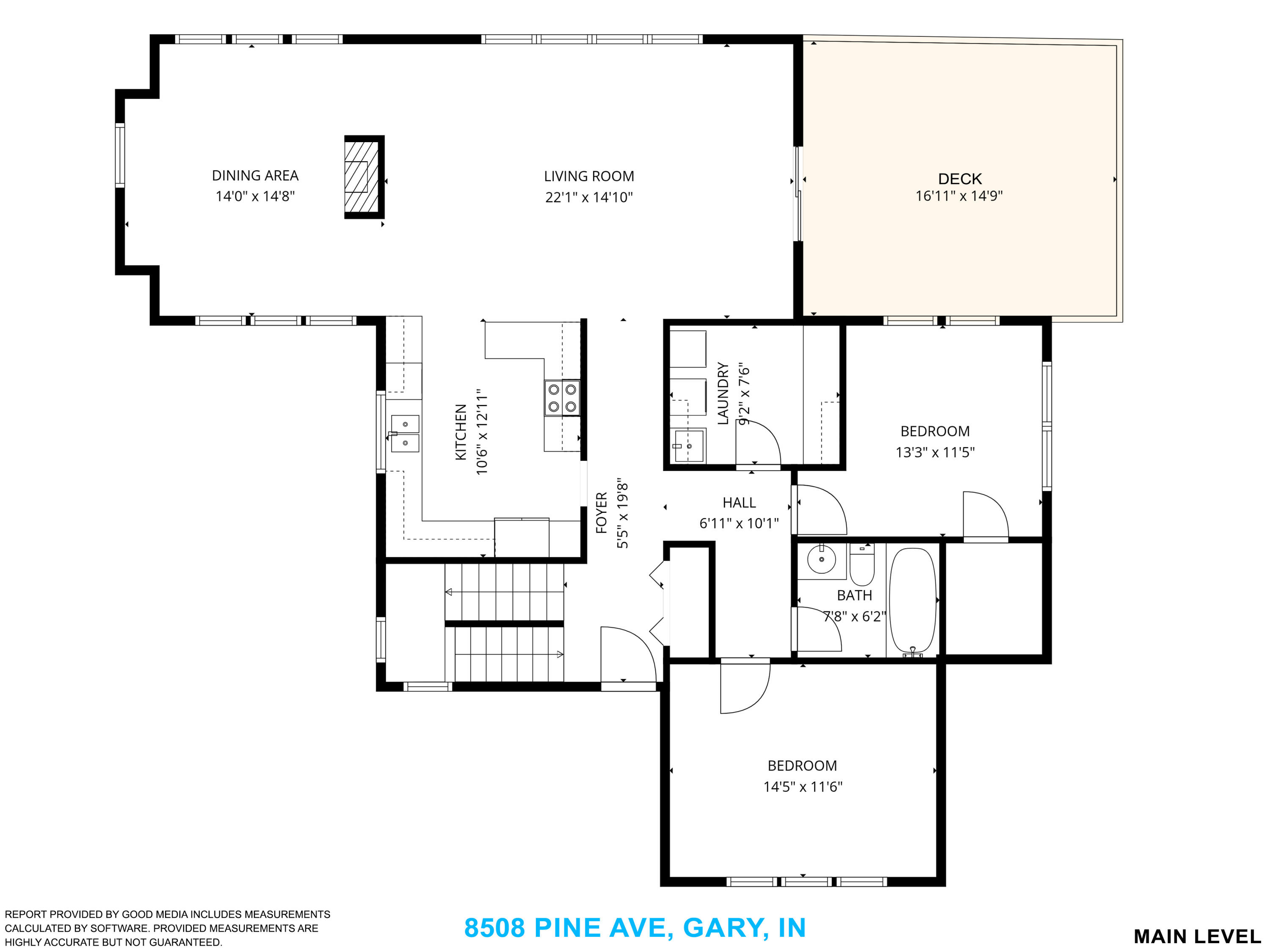 8508 Pine Avenue, Gary, IN 46403; Image #57