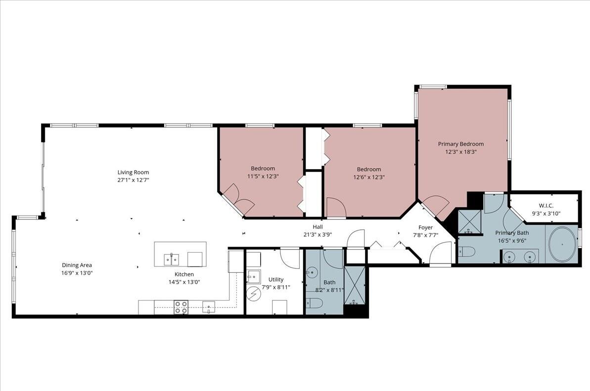 13244 E Lake Shore Drive, Cedar Lake, IN #B202, 46303; Image #6