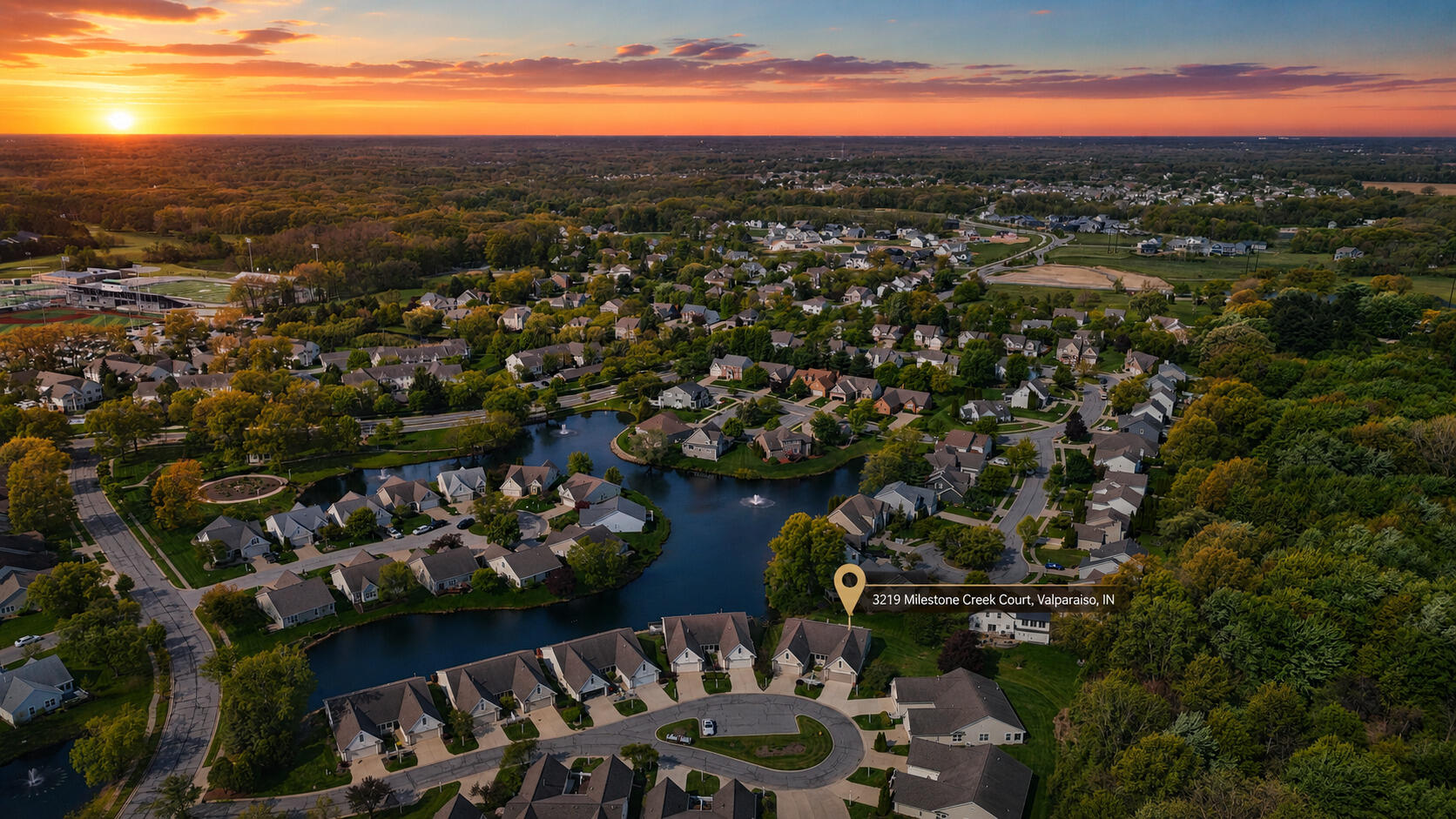 3219 Milestone Creek Court, Valparaiso, IN 46385; Image #7