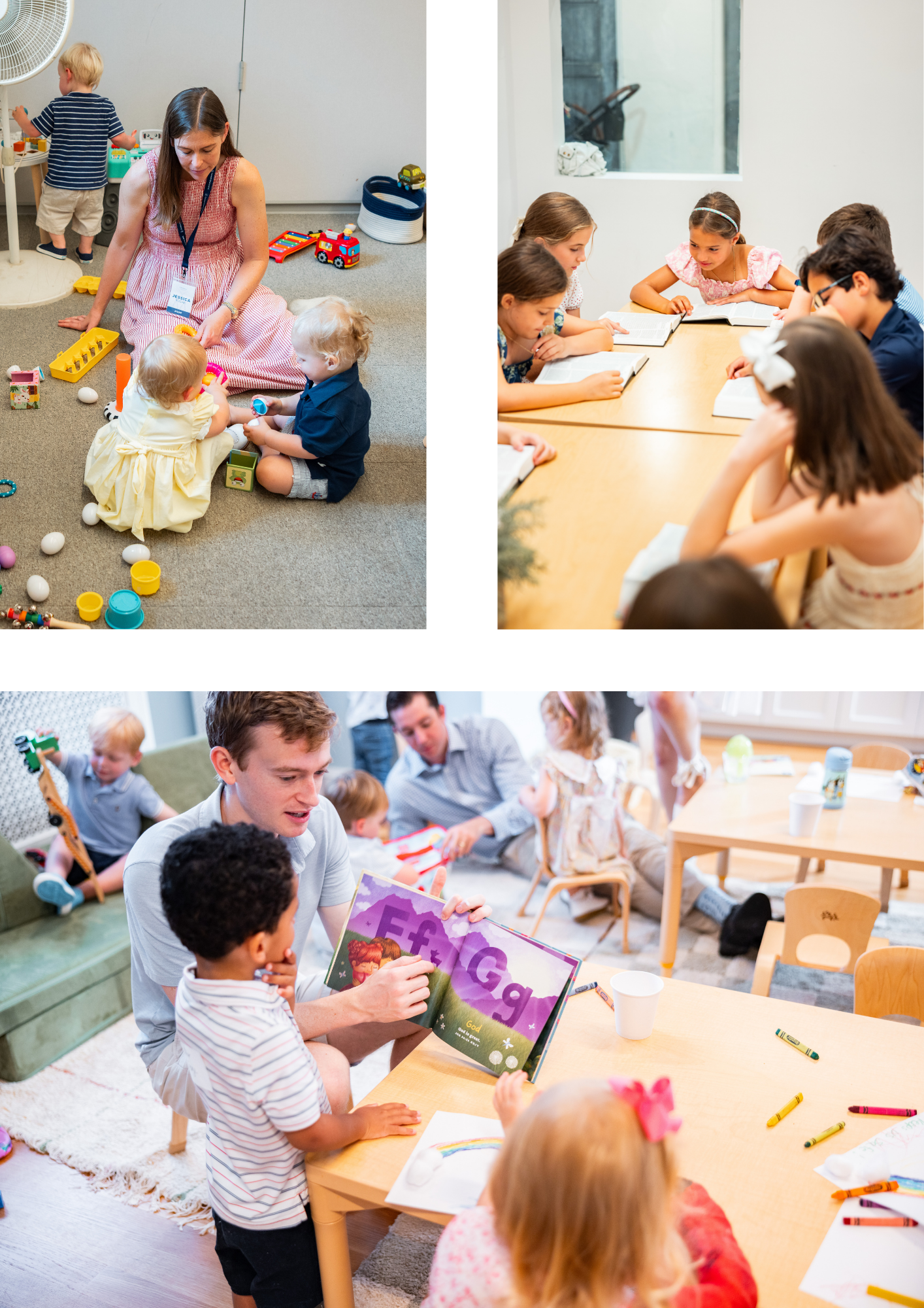Children's Ministry Collage