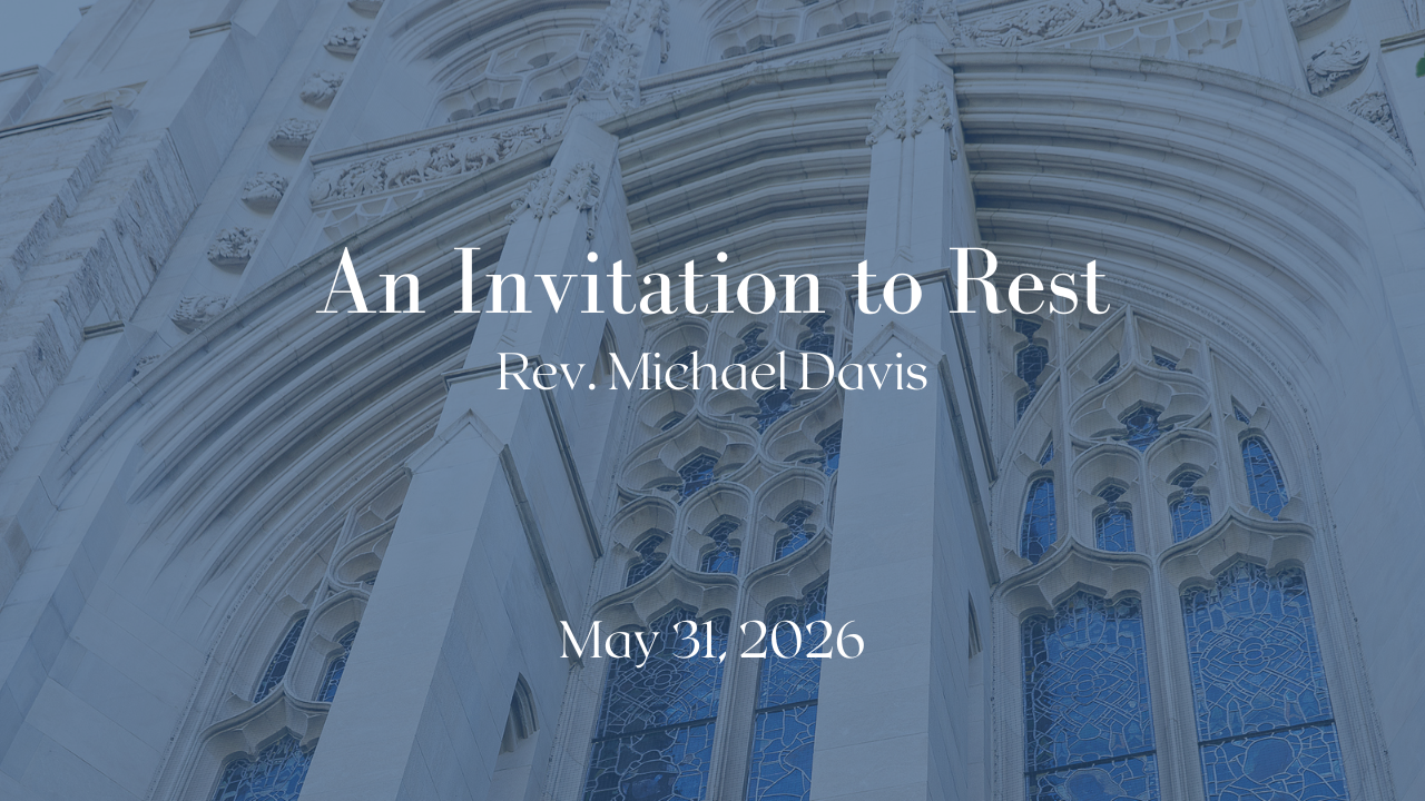 An Invitation to Rest