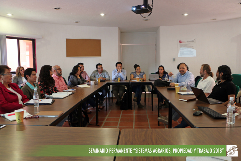 Seminario permanente Sistemas agrarios, propiedad y trabajo 2018