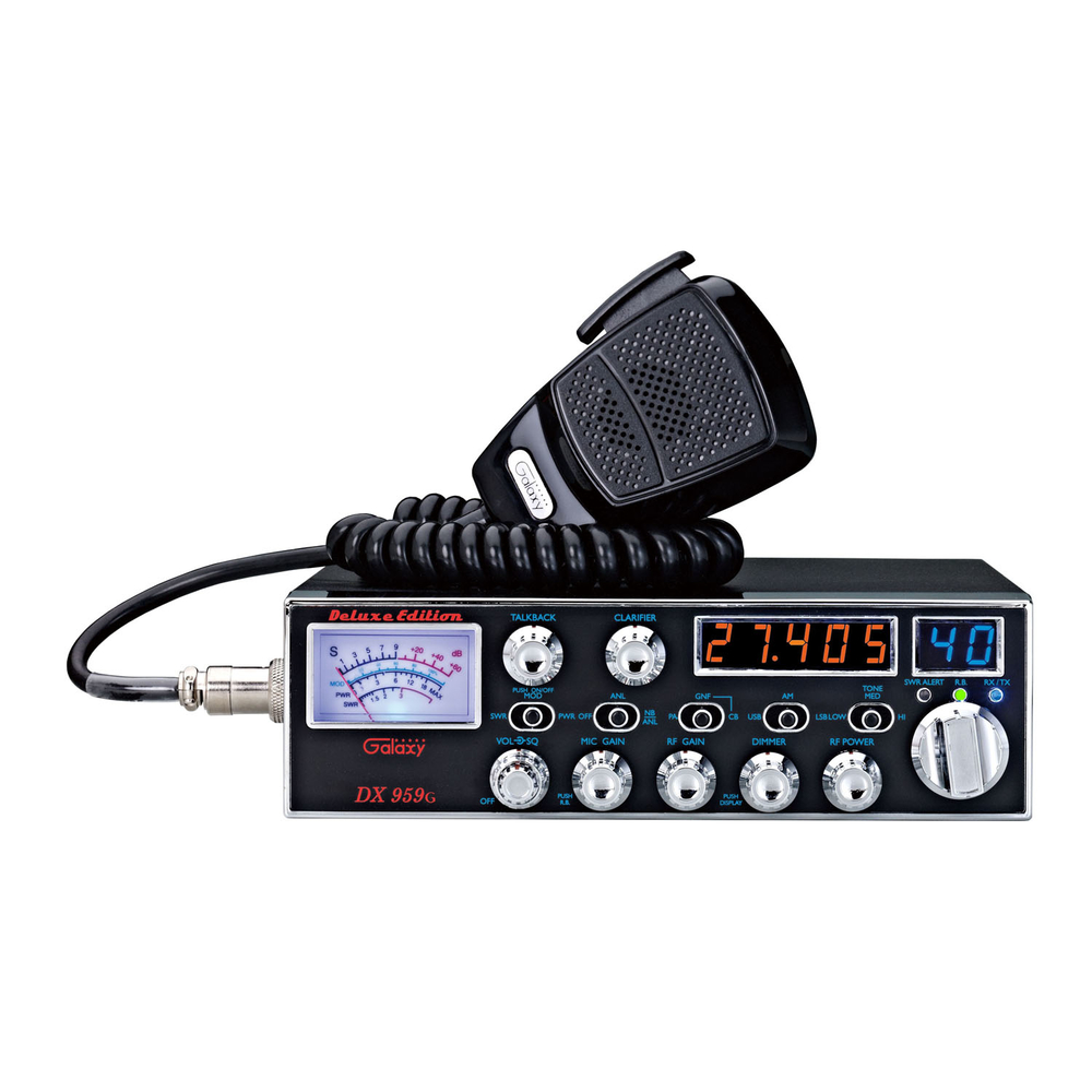Galaxy DX959G Am/Ssb 40 Ch Deluxe Cb Radio Orange 5 Digit