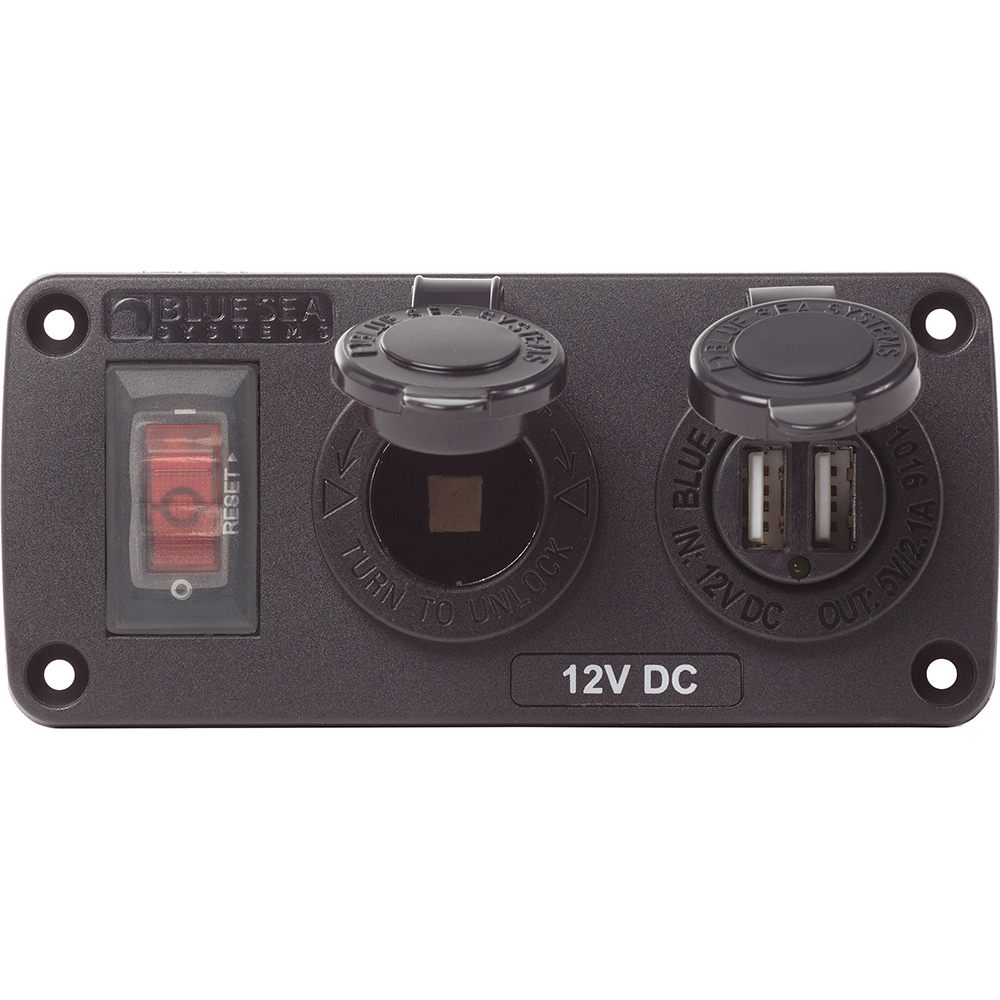 Blue Sea Systems 7185 Thermal Circuit Breaker 285 Series 70 Amp