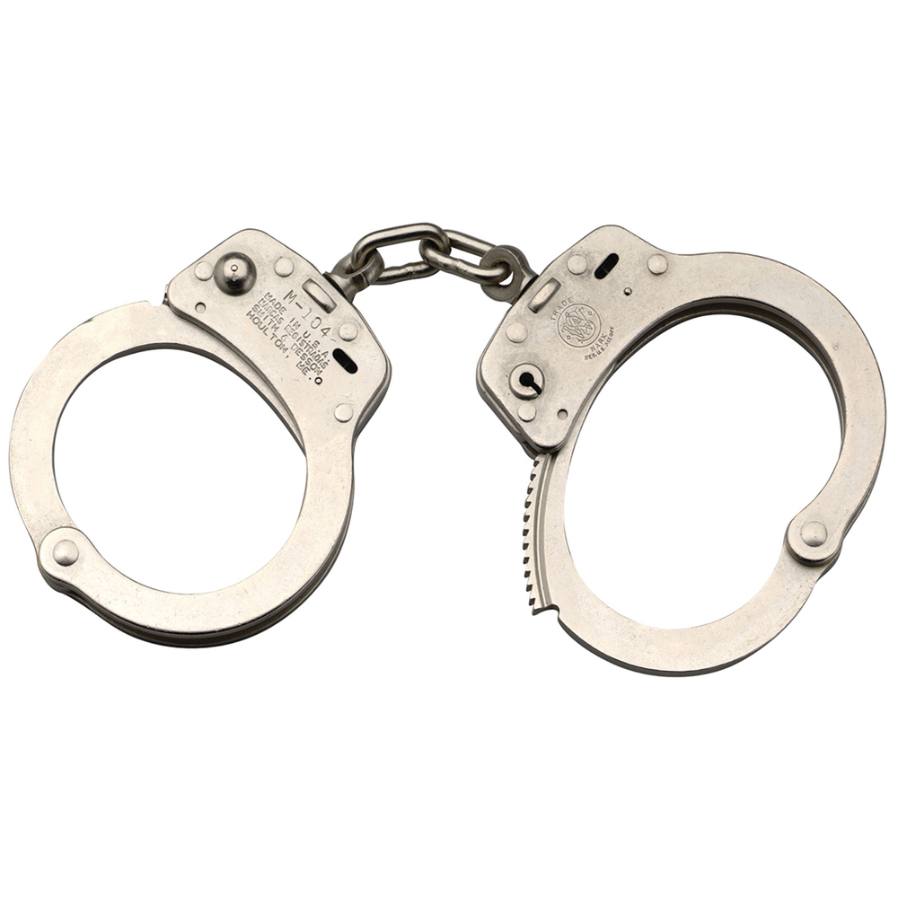 Smith And Wesson 350107 Model 104 High Security ChainLinked Handcuffs