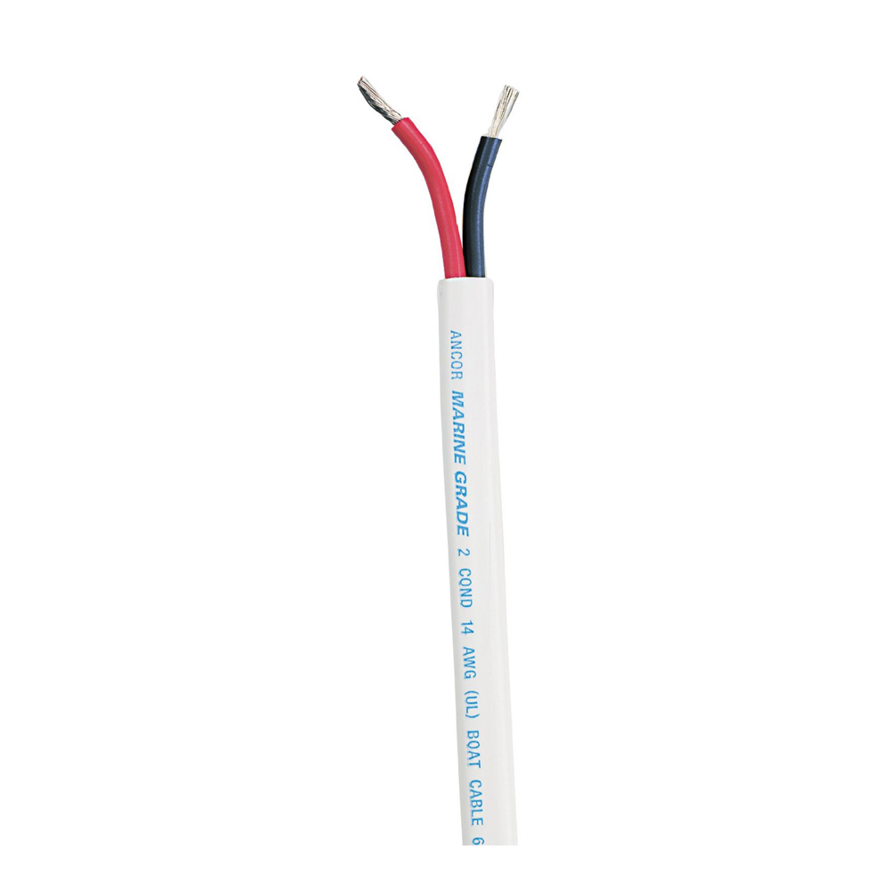 Ancor Standard Duplex Cable 2 x 1mm² Red//Black Flat 16//2 AWG 100/'