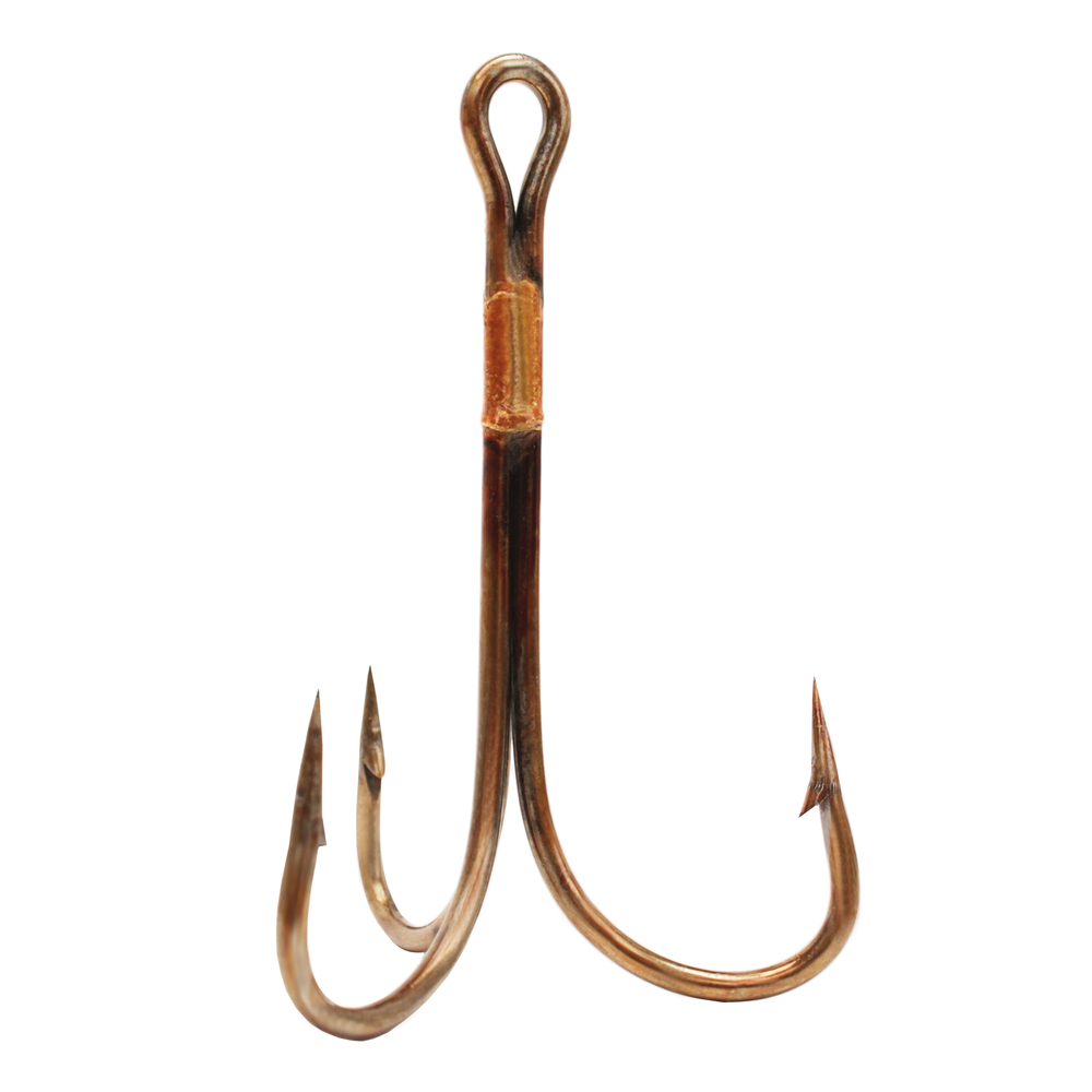 FISHING HOOKS SNAGGING SIZE 14//0 12 hooks GATOR CATFISH BRONZE TREBLE