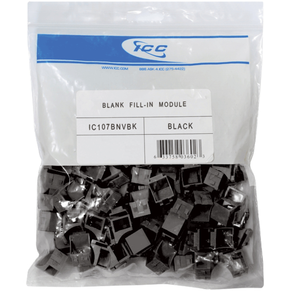 WH ICC ICC-IC107BNVWH MODULE BLANK 100 PK