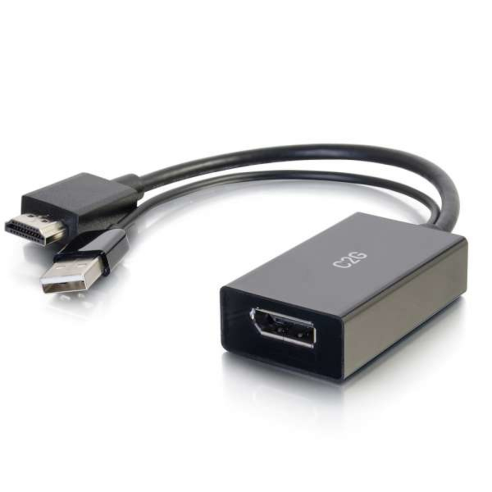 C2G 22323 HDMI TO DISPLAYPORT CONVERTER 4K ADAPTER eBay
