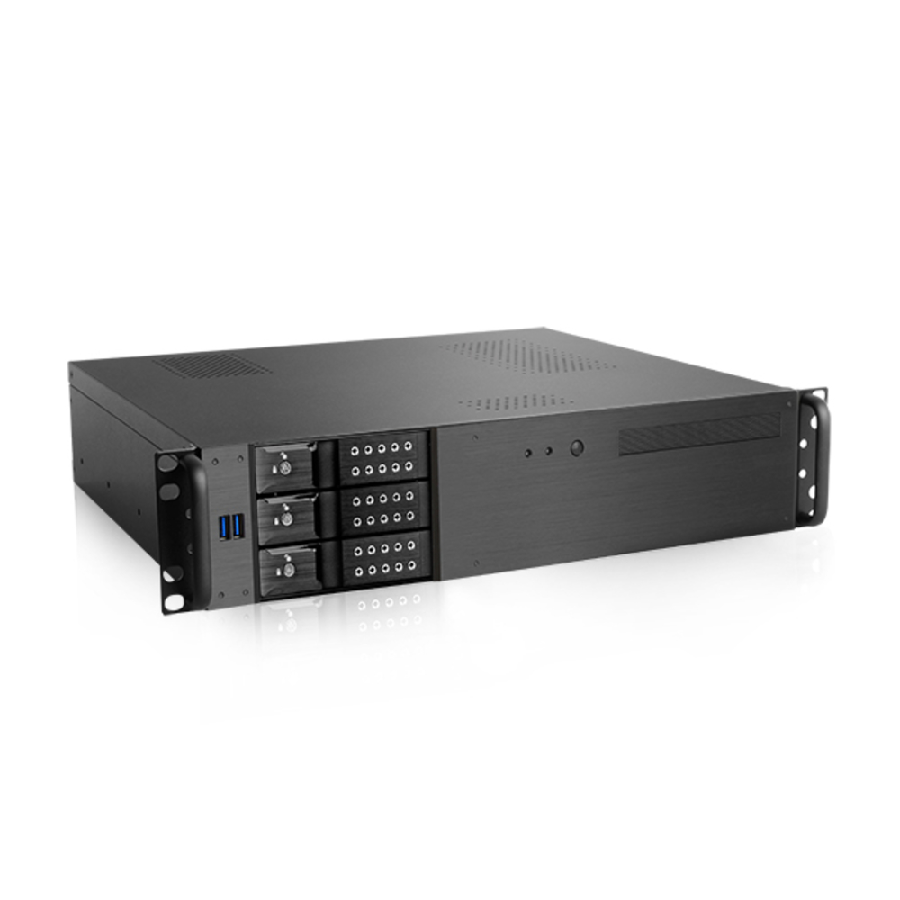 SuperLogics BrandUpgraded Box D213MATX No PS 2U Rackmount MicroATX