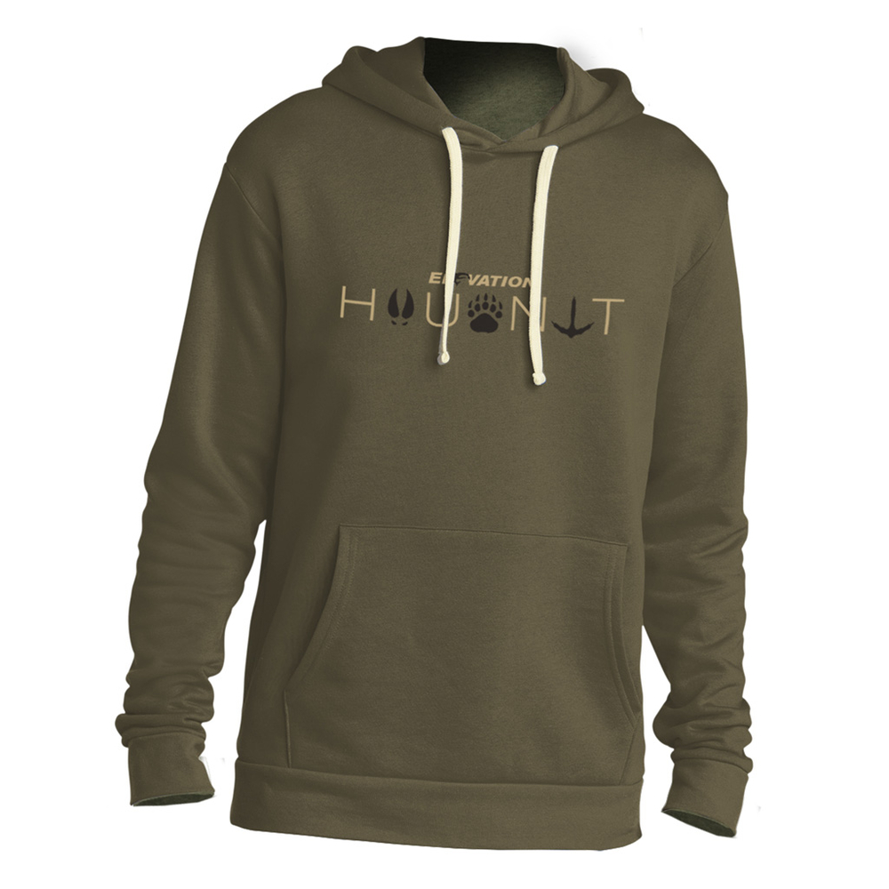 Elevation 1601312 Tracks Hoody Hunter Green 2X-Large