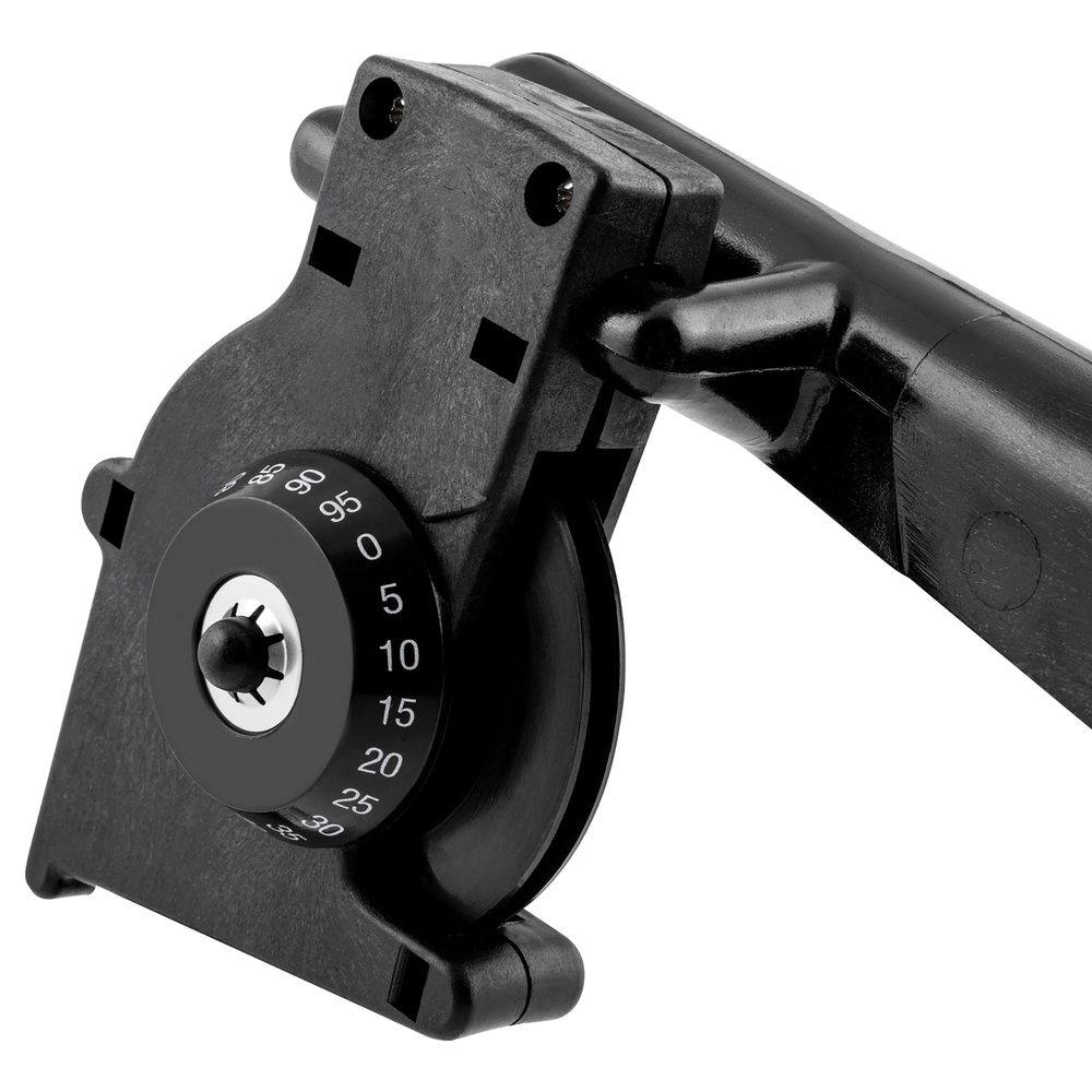 CANNON 2450005 Positive Lock Mini Troll Mount Holder Rod Holder Manual de instru