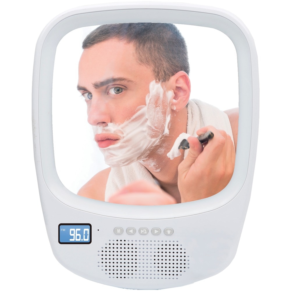 Qfx R70S Bluetooth Shower Mirror Radio eBay
