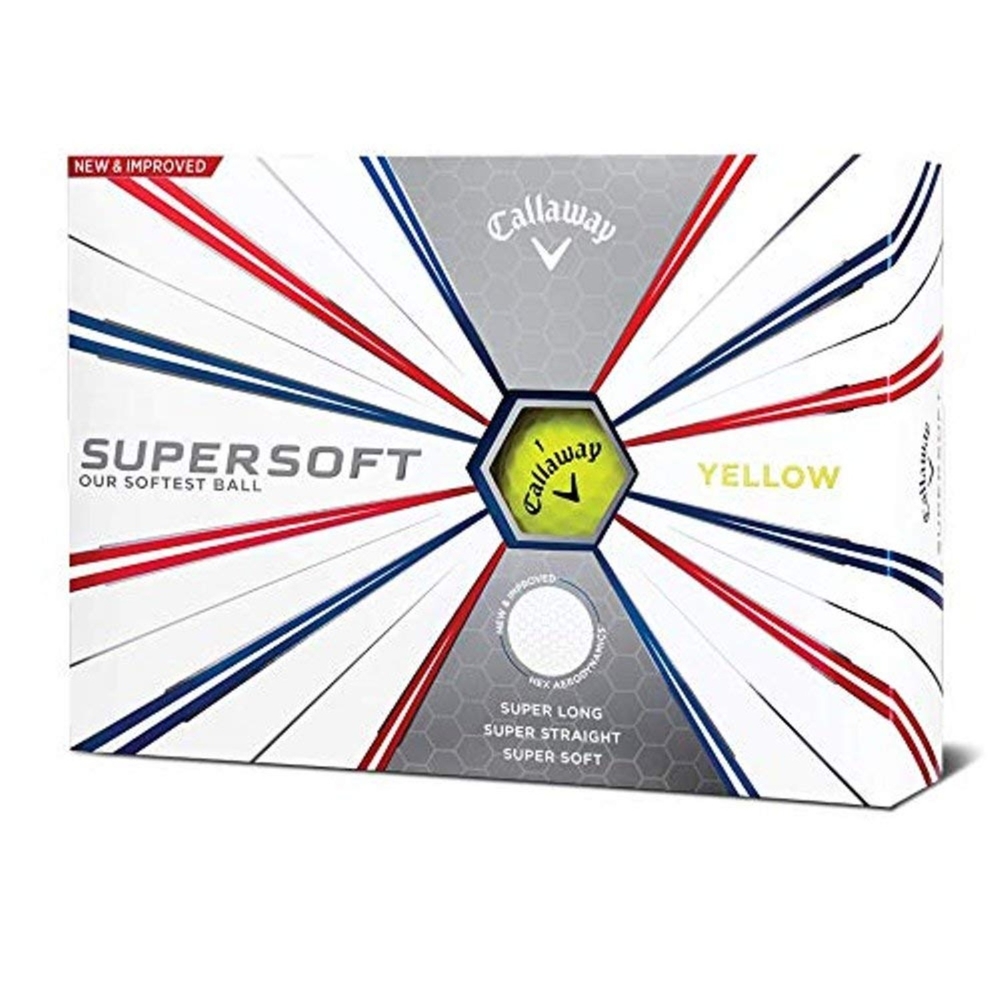 Callaway 641945612 Golf 2019 Supersoft Balls Yellow Dozen eBay