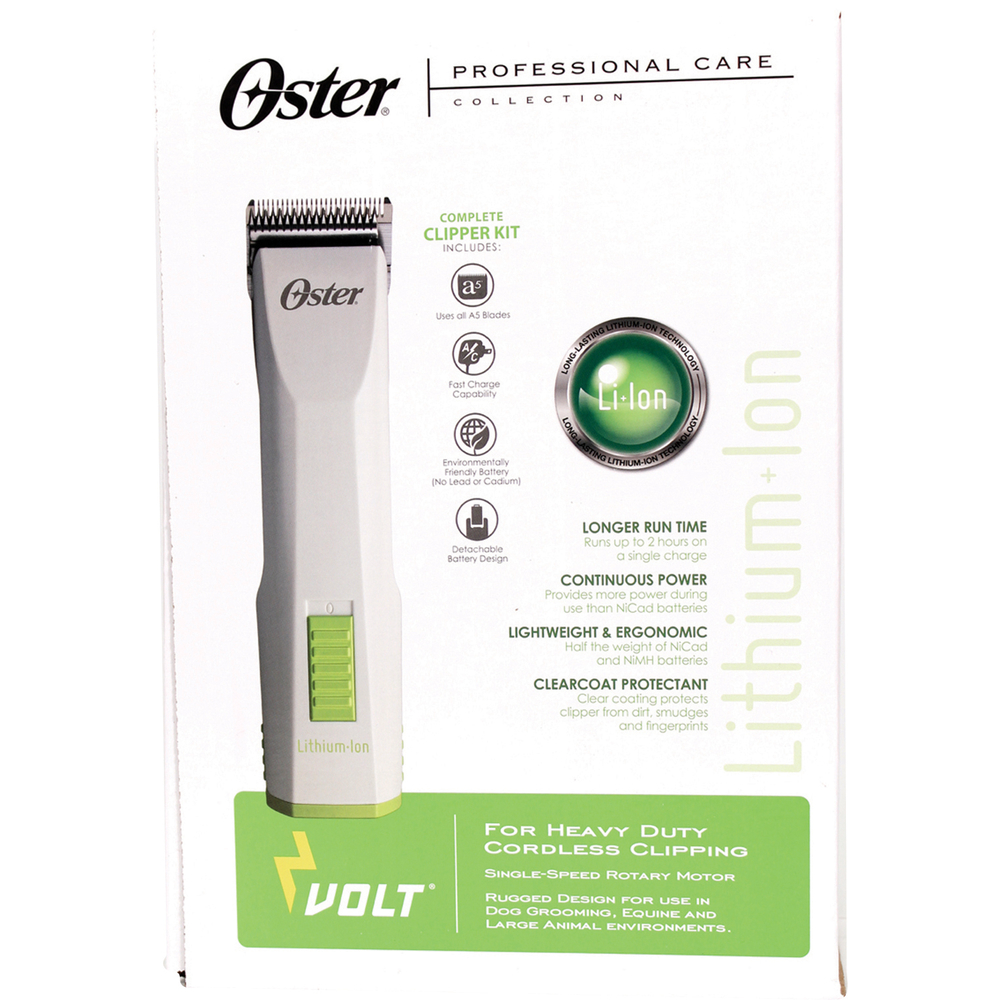 Oster 827613 Volt Lithium And Ion Cordless Clipper Kit eBay