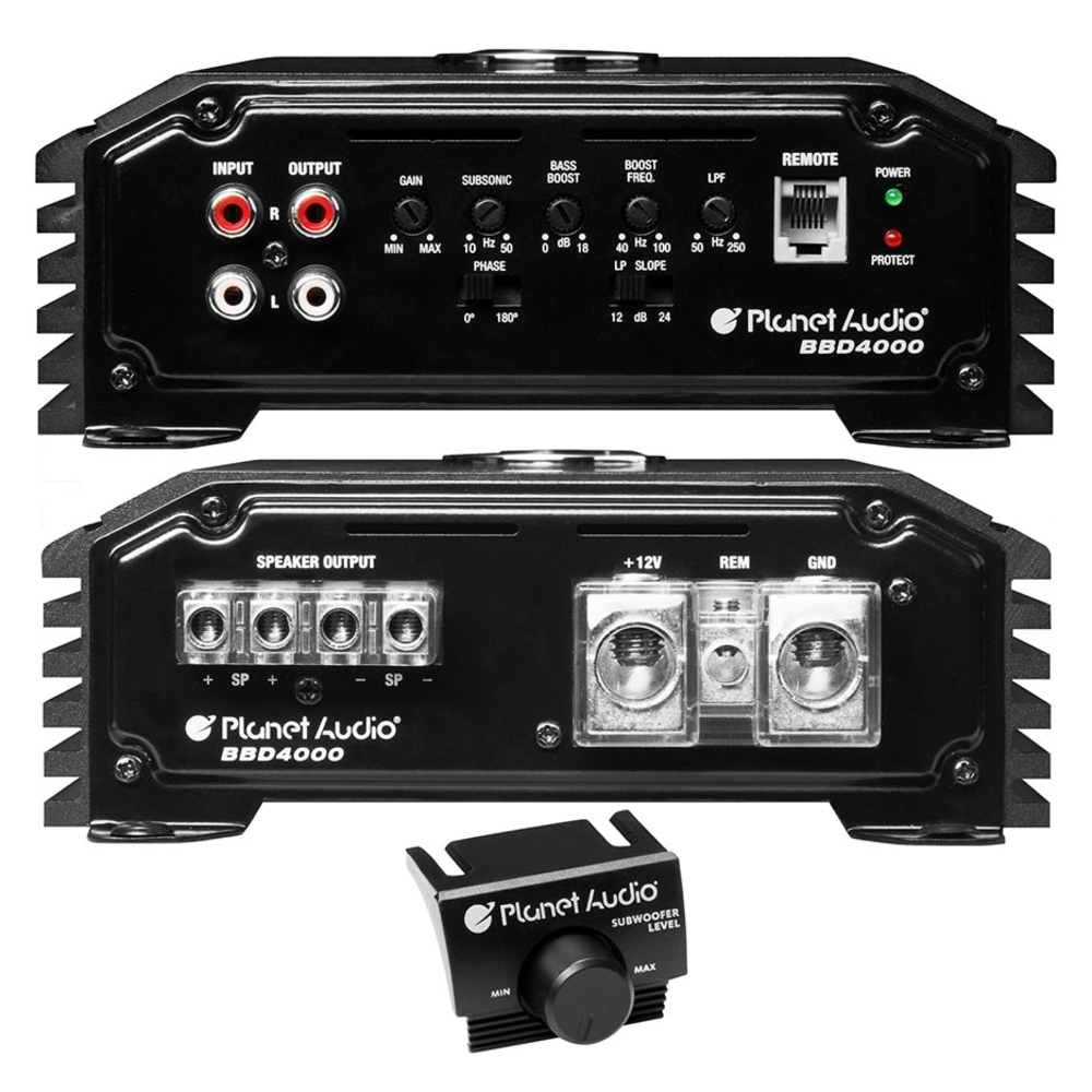 Audio Bb4000.1 Big Bang Amplifier D Class 4000 Watts Max 1 Ohm