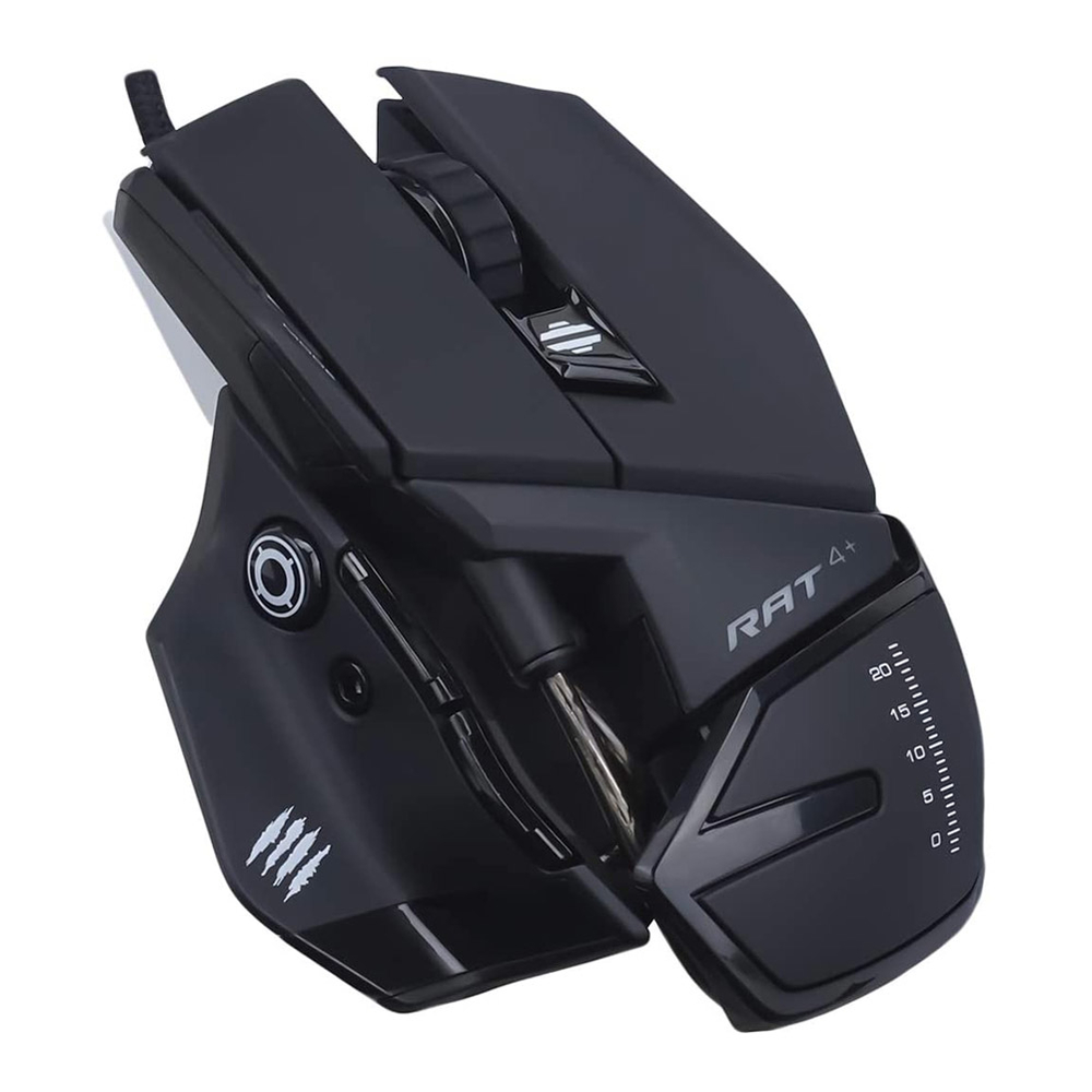 Verbatim Mr03mcambl00 Mad Catz Authentic R A T 4 Optical Gaming Mouse Black Ebay