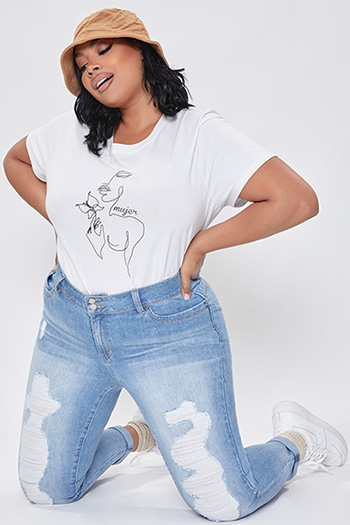 junior plus size jeans cheap