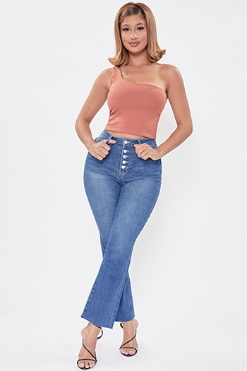 Junior Button-Fly Dream Flare Ankle Jean