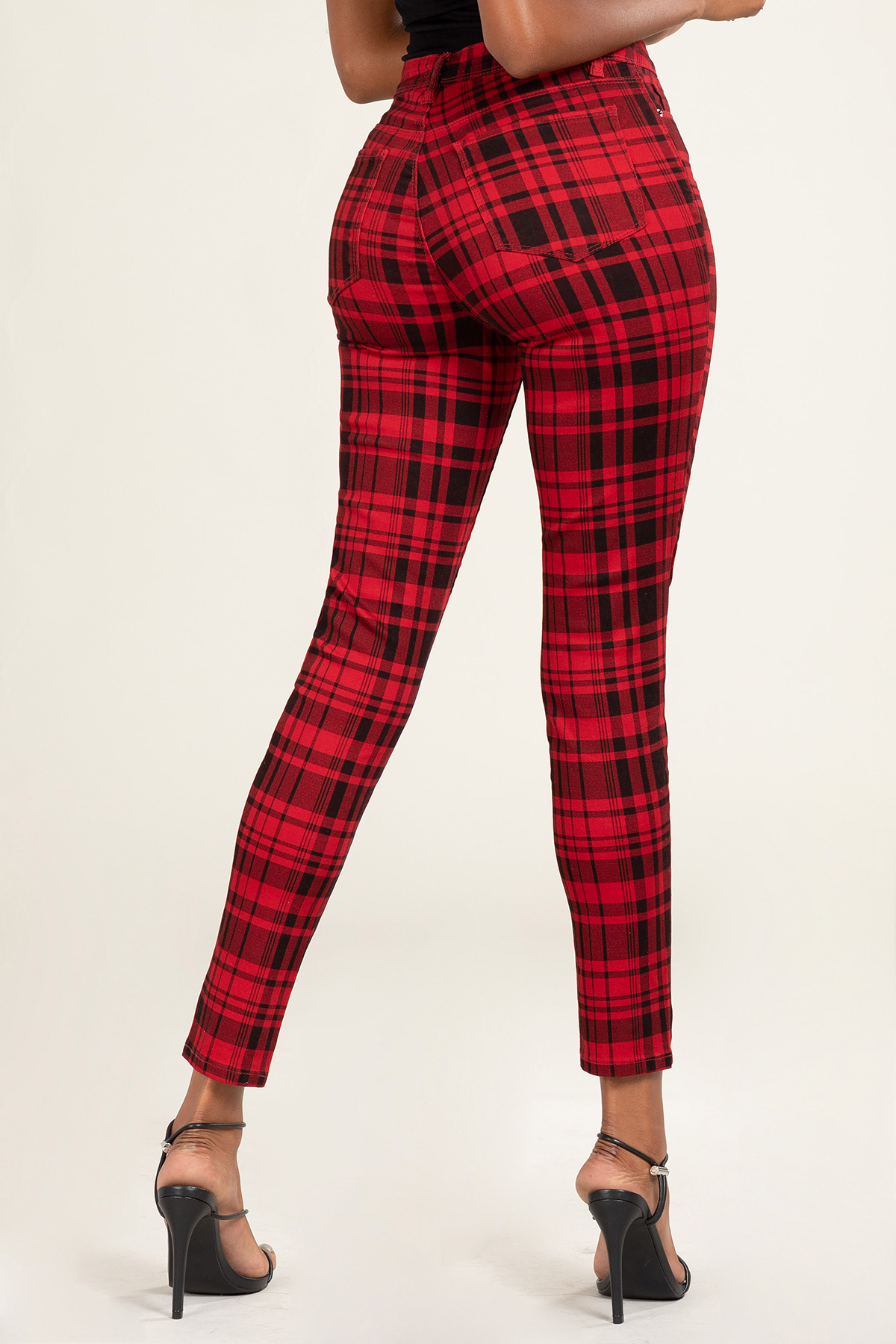 juniors plaid pants