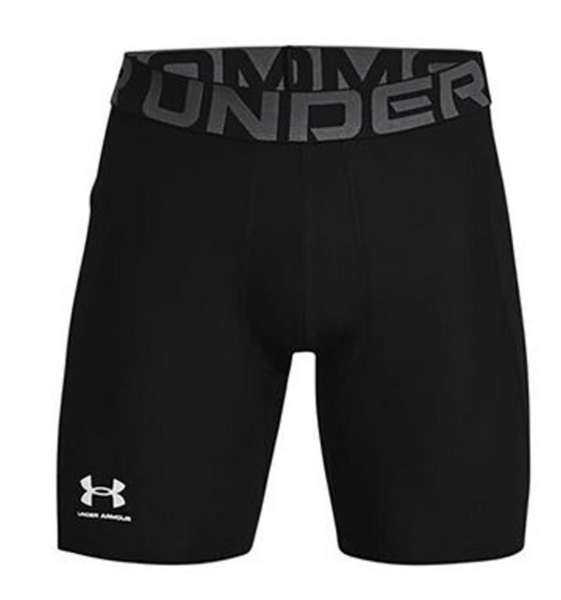 001-Black - Men's HeatGear® Armour Compression Shorts