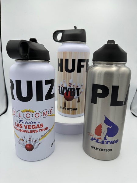 WHITE - 32oz flip top insulated bottle