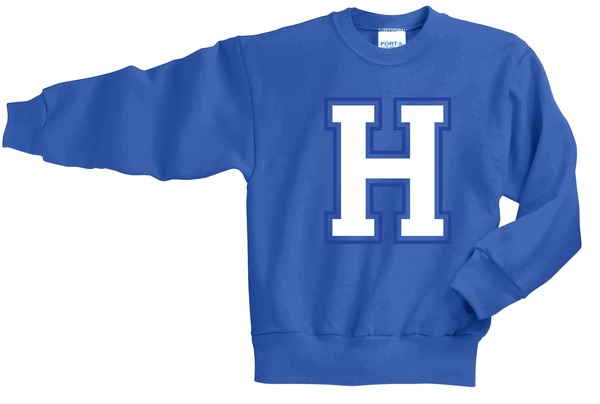 Royal - Fleece Crewneck Sweatshirt