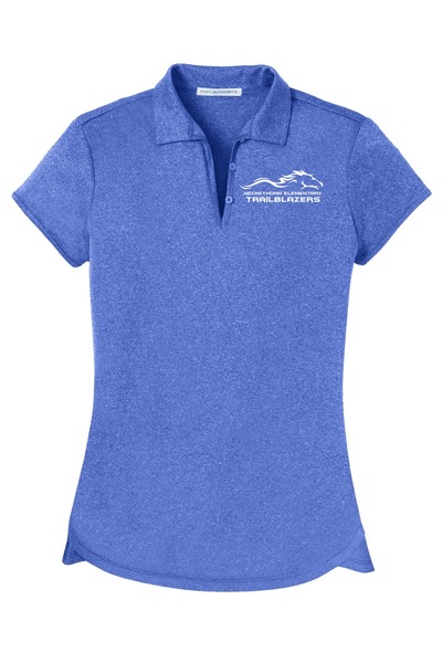 True Royal Heather - Heather Polo