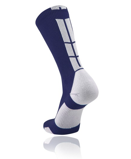 Navy-White - Baseline 3.0 Crew Sock