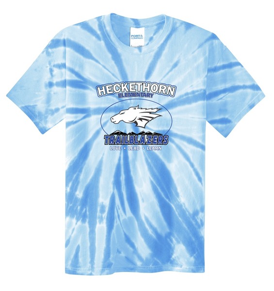 Light Blue - Tie-Dye Tee