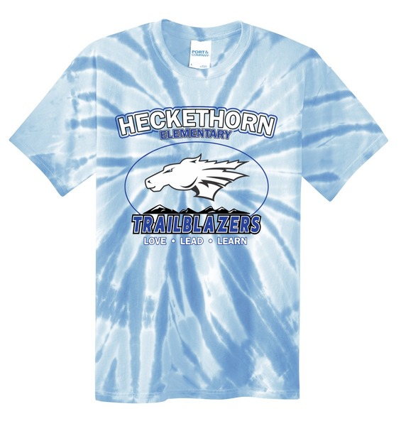 Light Blue - Tie-Dye Tee