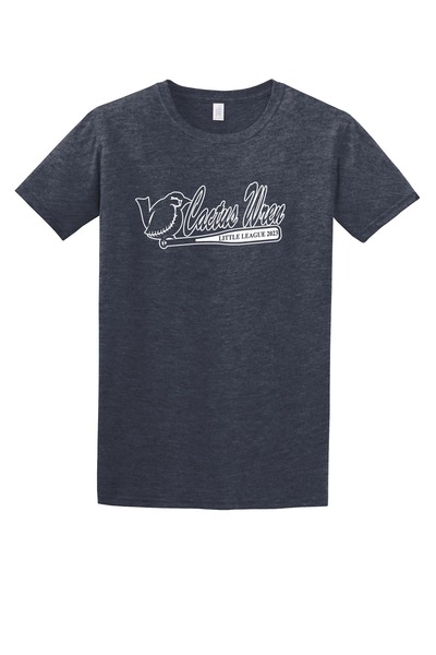 Heather Navy - Basic Gildan Shirt 