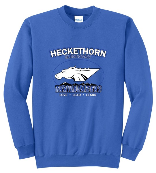 Royal - Fleece Crewneck Sweatshirt