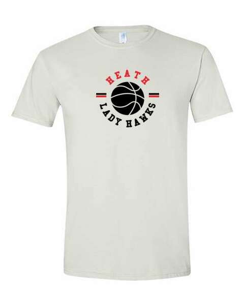 White - Hawks Circular Softstyle T-Shirt