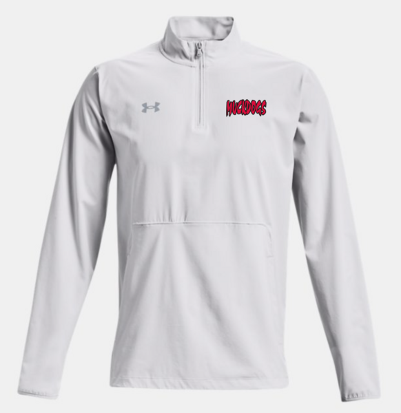 011-Mod Grey - Men's UA Motivate 2.0 Long Sleeve w/ Embroidery